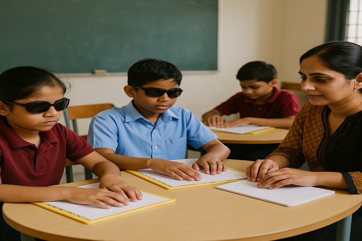 Students learning at PAB Faisalabad